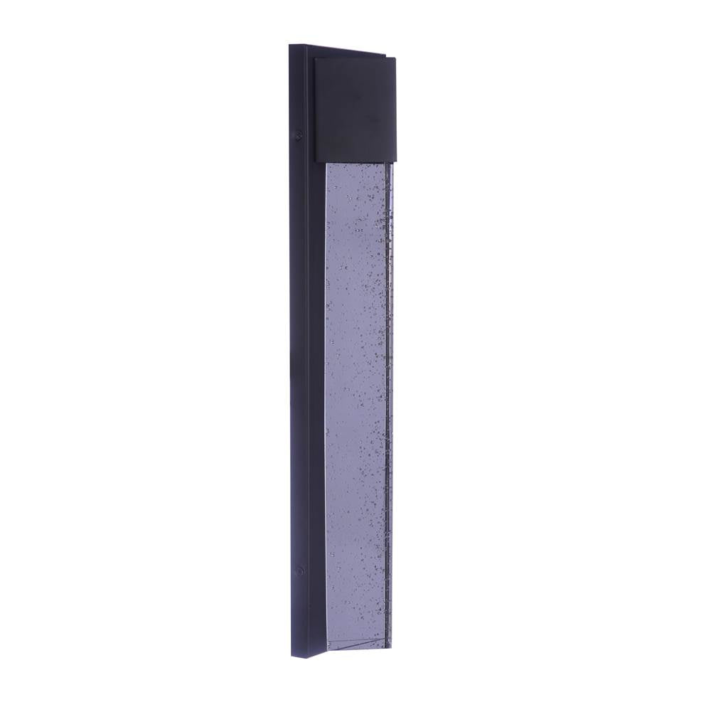 Craftmade Tony Large Outdoor Led Pocket Sconce In Midnight