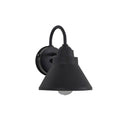 Craftmade Resilience 1 Light Outdoor Lantern With Motion Sensor In Textured Black