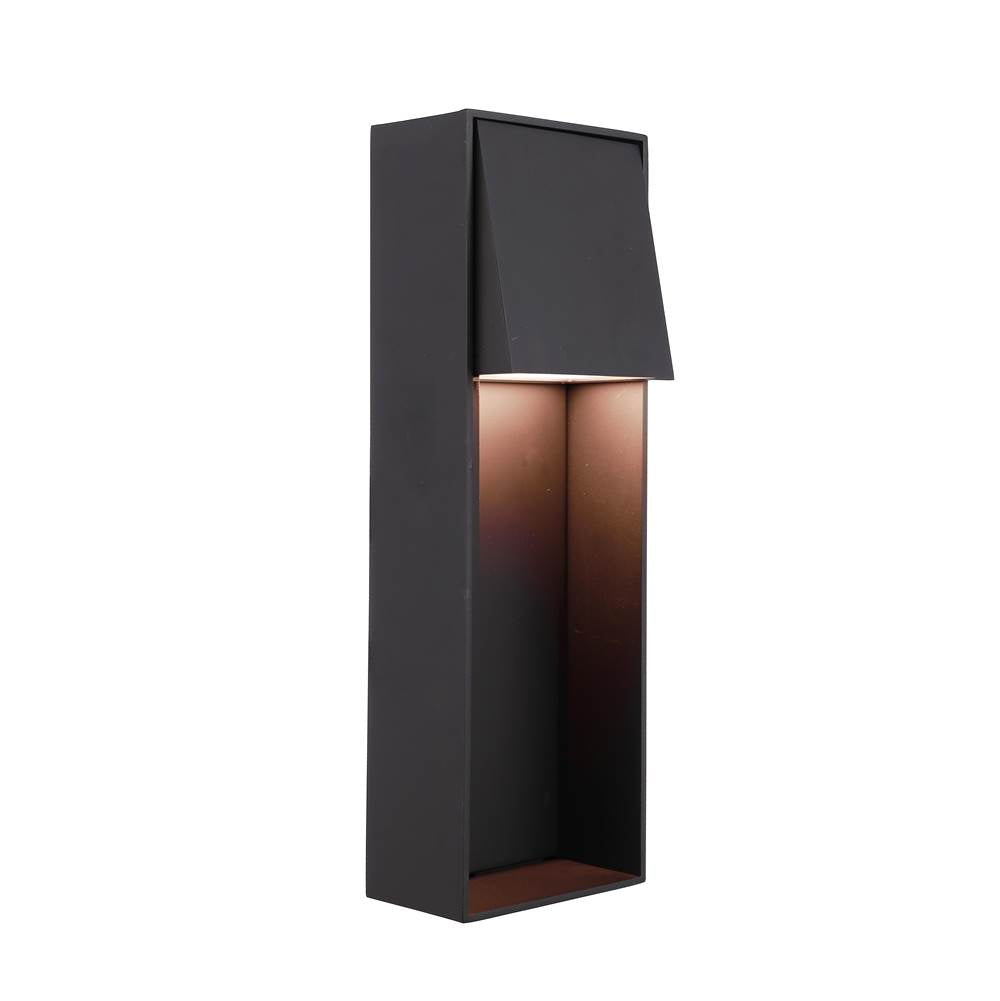 Craftmade Nook 1 Light 15.88''h Led Outdoor Lantern In Midnight