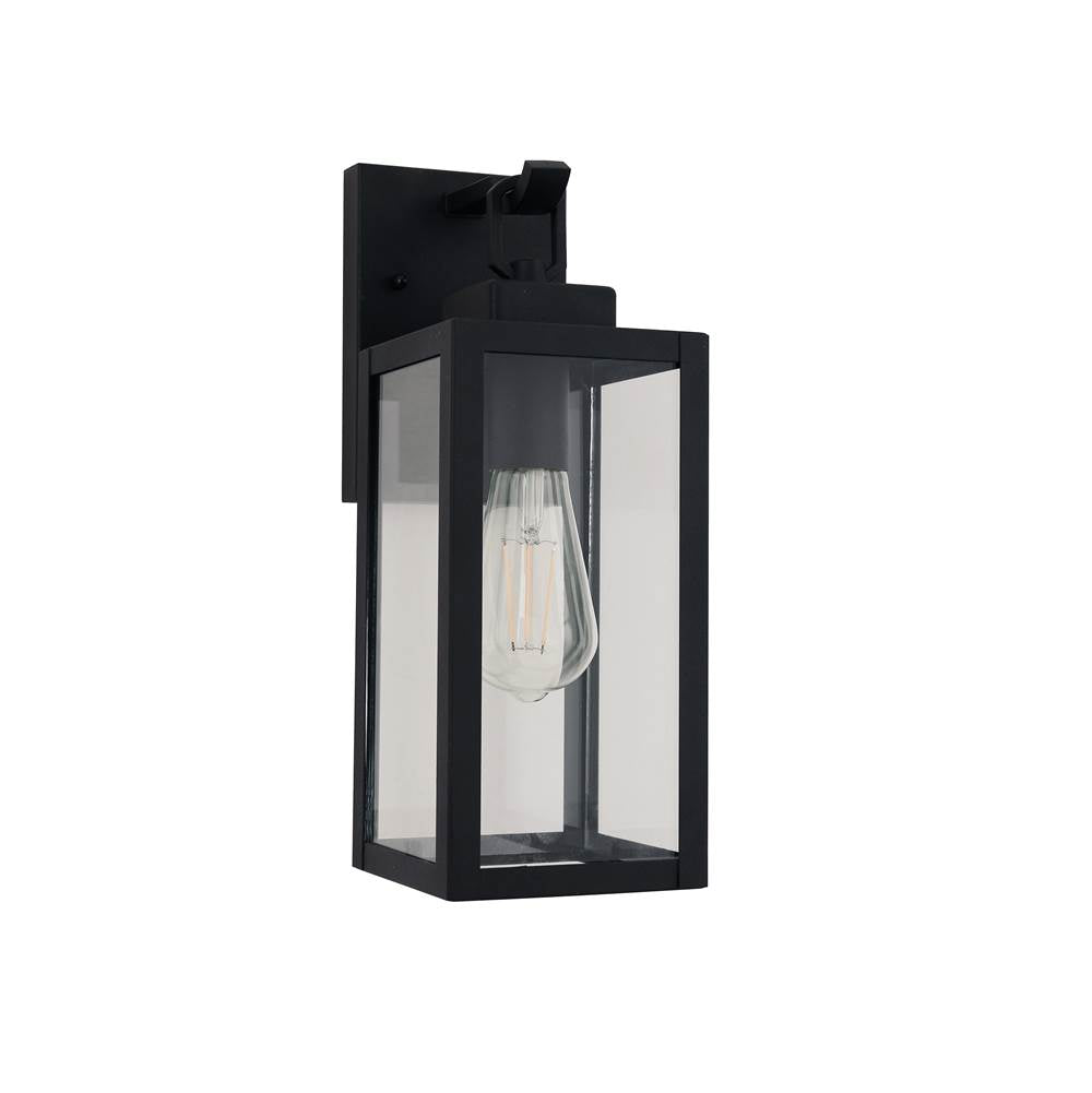 Craftmade Marin 1 Light 13.75'' Outdoor Lantern In Textured Black