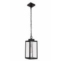 Craftmade Marin 1 Light Outdoor Pendant In Textured Black