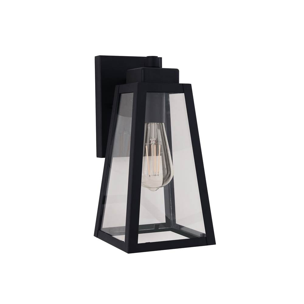 Craftmade Sorano 1 Light 11.63'' Outdoor Lantern In Textured Black