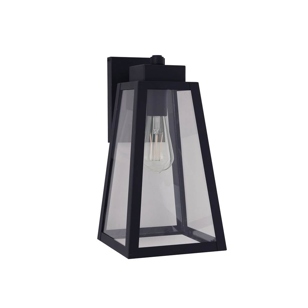 Craftmade Sorano 1 Light 13.88'' Outdoor Lantern In Textured Black