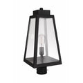 Craftmade Sorano 1 Light Outdoor Post Mount In Textured Black
