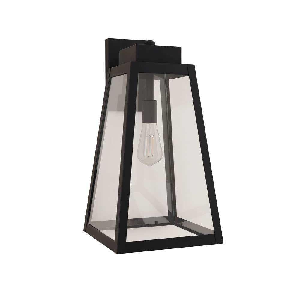 Craftmade Sorano 1 Light 19.63'' Outdoor Lantern In Textured Black