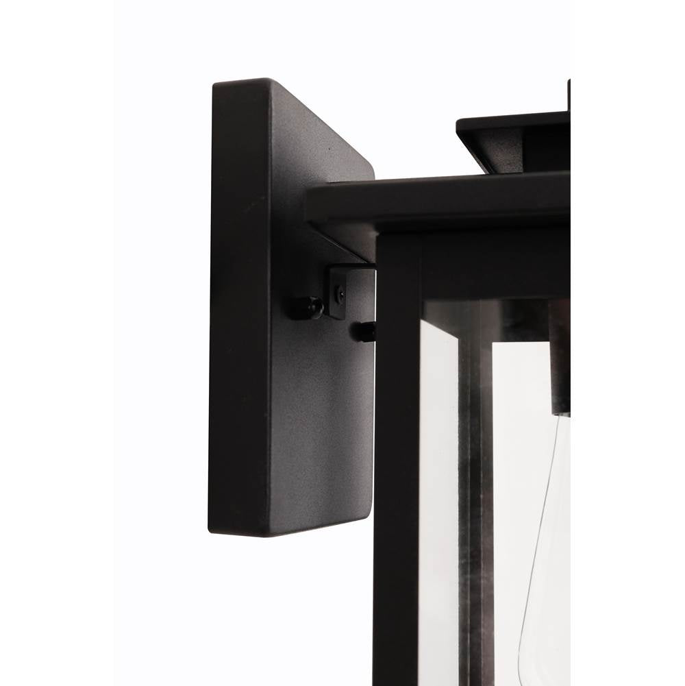 Craftmade ZA7004-TB Textured Black Rock Creek 1 Light 10.25'' Outdoor Wall Lantern In Textured Black Image 2