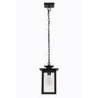 Craftmade ZA7011-TB Textured Black Rock Creek 1 Light Outdoor Pendant In Textured Black Image 7