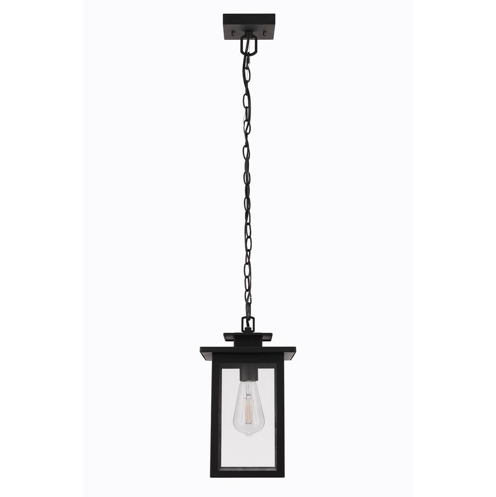Craftmade ZA7011-TB Textured Black Rock Creek 1 Light Outdoor Pendant In Textured Black Image 7