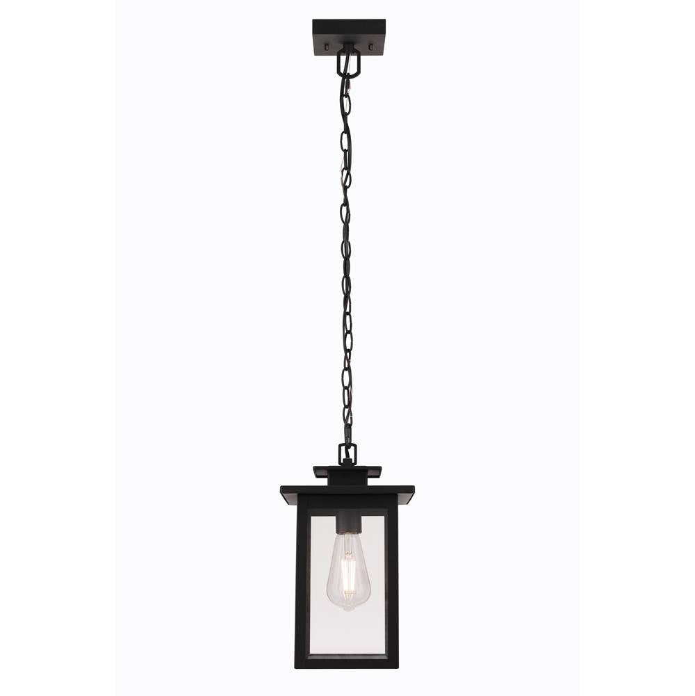 Craftmade ZA7011-TB Textured Black Rock Creek 1 Light Outdoor Pendant In Textured Black Image 6