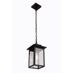Craftmade ZA7011-TB Textured Black Rock Creek 1 Light Outdoor Pendant In Textured Black Image 5