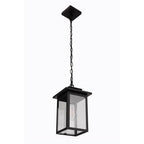 Craftmade ZA7011-TB Textured Black Rock Creek 1 Light Outdoor Pendant In Textured Black Image 4
