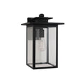 Craftmade ZA7024-TB Textured Black Rock Creek 1 Light 15.38'' Outdoor Wall Lantern In Textured Black Image 1