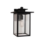 Craftmade Rock Creek Rock Creek 1 Light 15.38'' Outdoor Wall Lantern In Textured Black