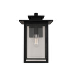 Craftmade ZA7024-TB Textured Black Rock Creek 1 Light 15.38'' Outdoor Wall Lantern In Textured Black Image 8