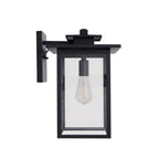 Craftmade ZA7024-TB Textured Black Rock Creek 1 Light 15.38'' Outdoor Wall Lantern In Textured Black Image 7