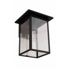 Craftmade ZA7024-TB Textured Black Rock Creek 1 Light 15.38'' Outdoor Wall Lantern In Textured Black Image 4