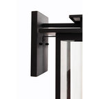 Craftmade ZA7024-TB Textured Black Rock Creek 1 Light 15.38'' Outdoor Wall Lantern In Textured Black Image 3