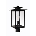 Craftmade ZA7025-TB Textured Black Rock Creek 1 Light Outdoor Post Mount In Textured Black Image 1
