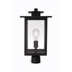 Craftmade ZA7025-TB Textured Black Rock Creek 1 Light Outdoor Post Mount In Textured Black Image 9