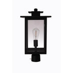 Craftmade ZA7025-TB Textured Black Rock Creek 1 Light Outdoor Post Mount In Textured Black Image 7