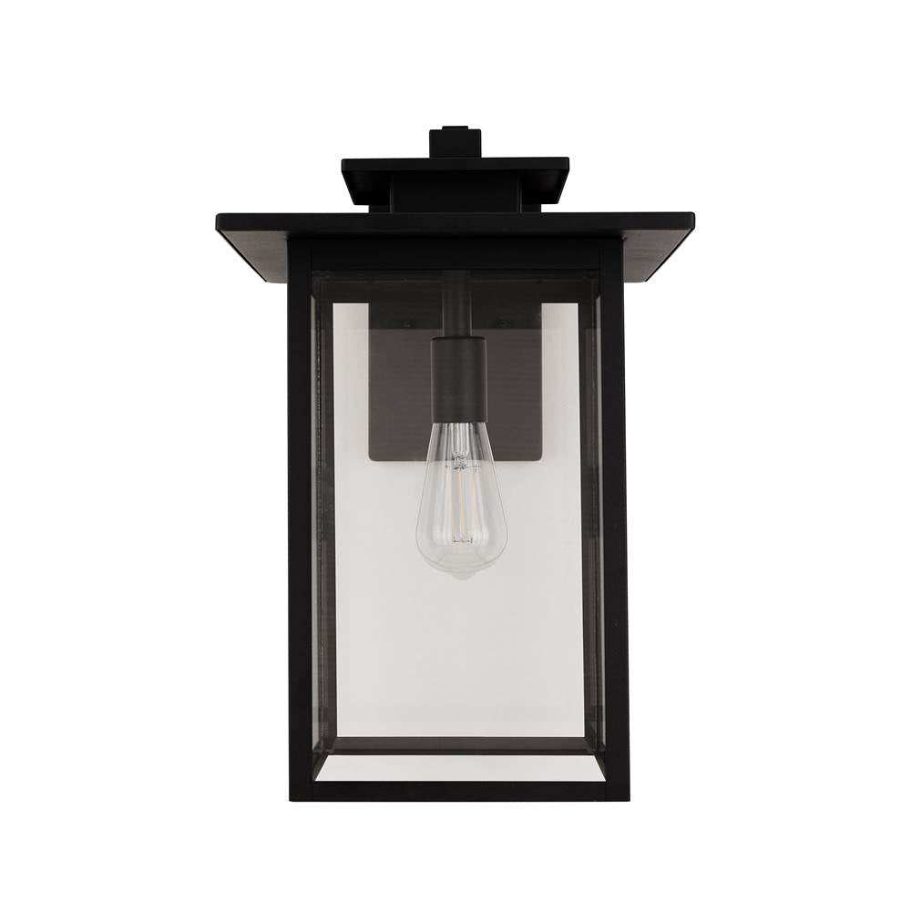 Craftmade ZA7034-TB Textured Black Rock Creek 1 Light 17.25'' Outdoor Wall Lantern In Textured Black Image 8