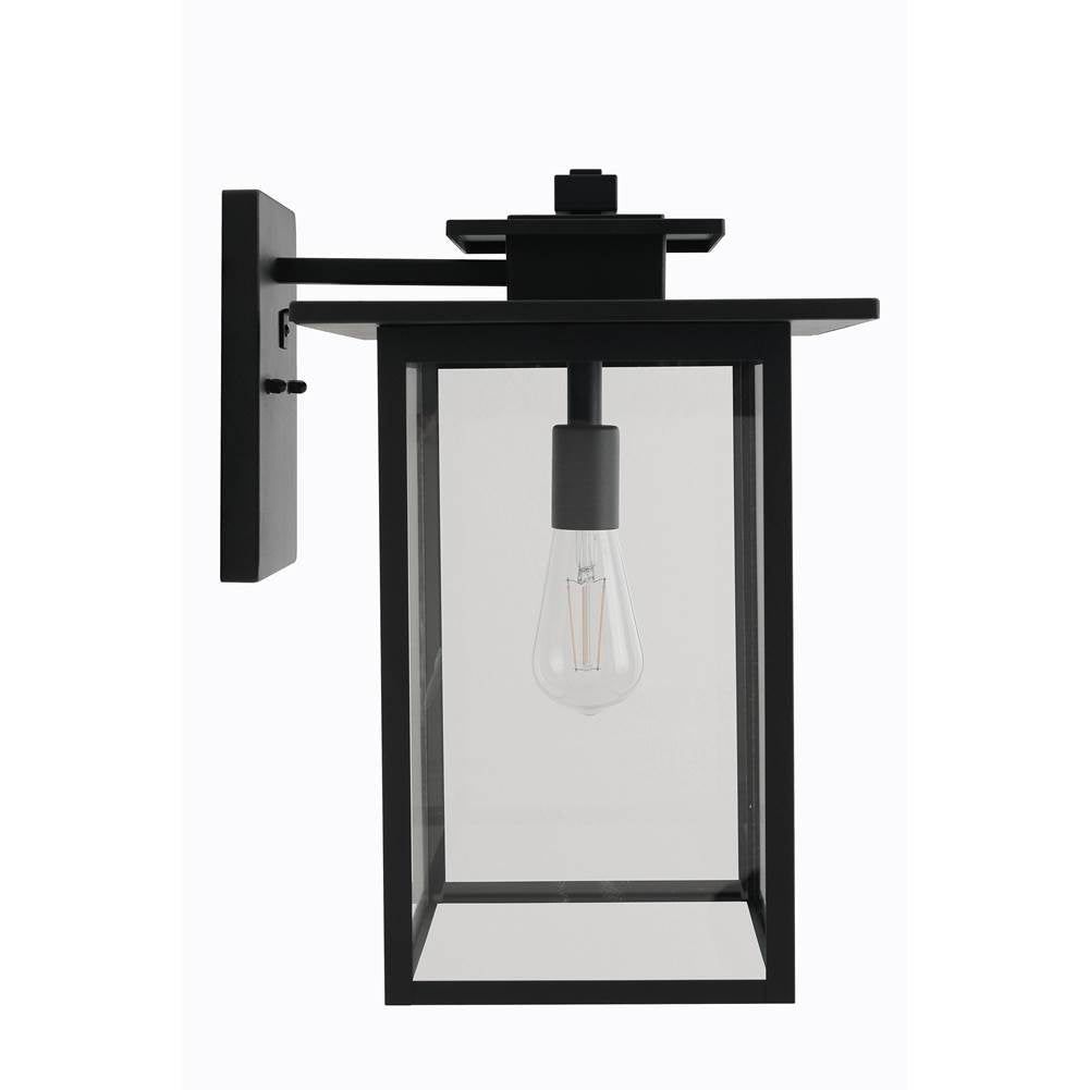 Craftmade ZA7034-TB Textured Black Rock Creek 1 Light 17.25'' Outdoor Wall Lantern In Textured Black Image 6