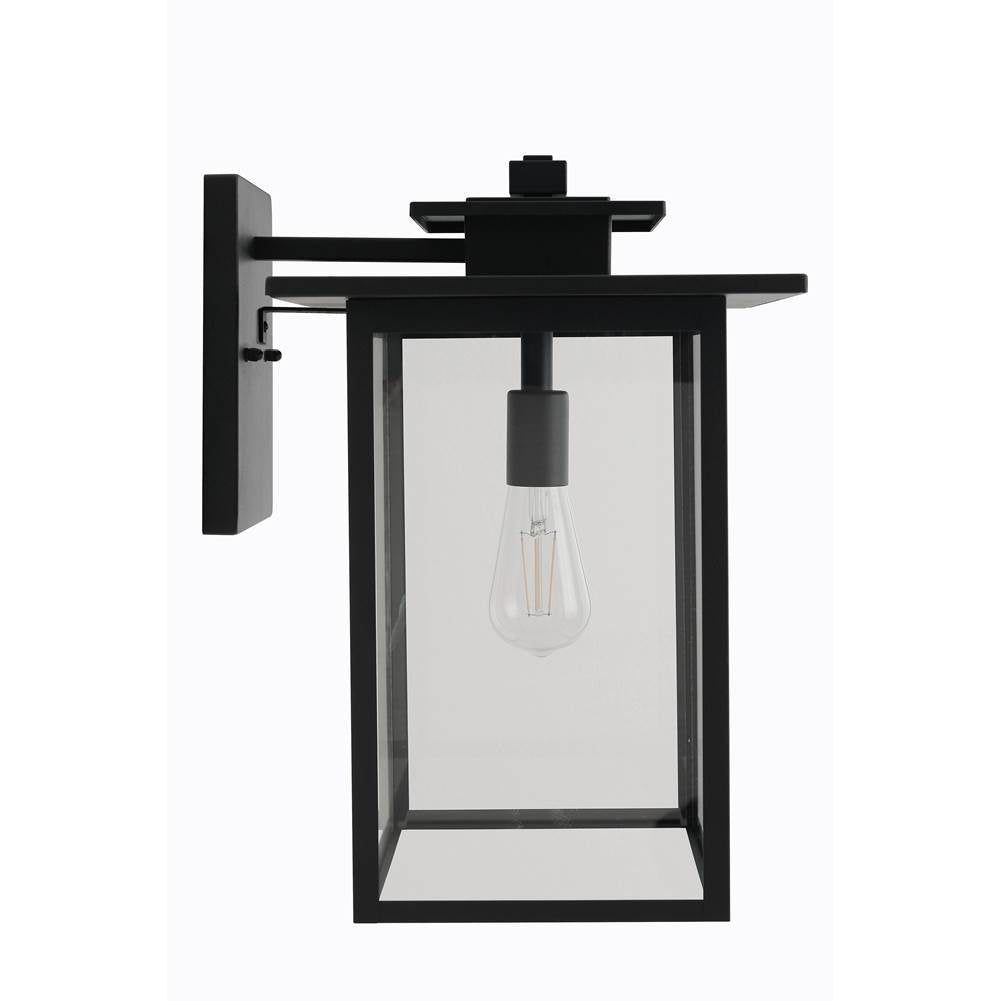 Craftmade ZA7034-TB Textured Black Rock Creek 1 Light 17.25'' Outdoor Wall Lantern In Textured Black Image 5