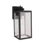 Craftmade ZA7114-TB-PCO Textured Black Harris 1 Light 15.63'' Outdoor Lantern In Textured Black With Photocell, Dusk-to-dawn, And Gfci Image 1