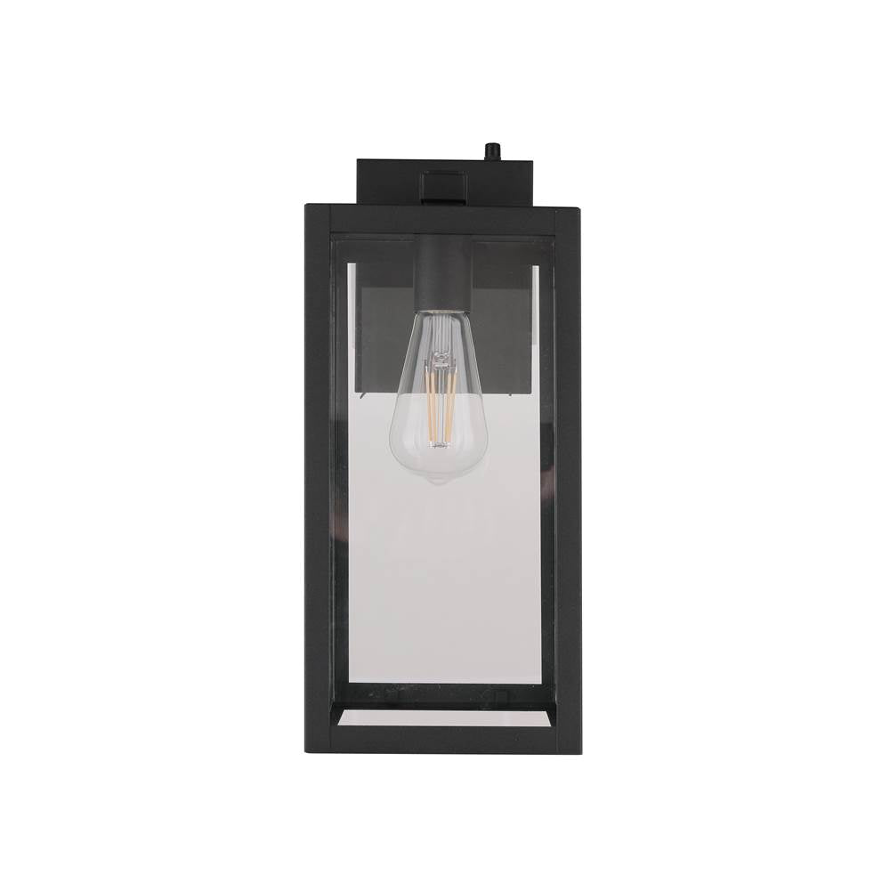 Craftmade ZA7114-TB-PCO Textured Black Harris 1 Light 15.63'' Outdoor Lantern In Textured Black With Photocell, Dusk-to-dawn, And Gfci Image 9
