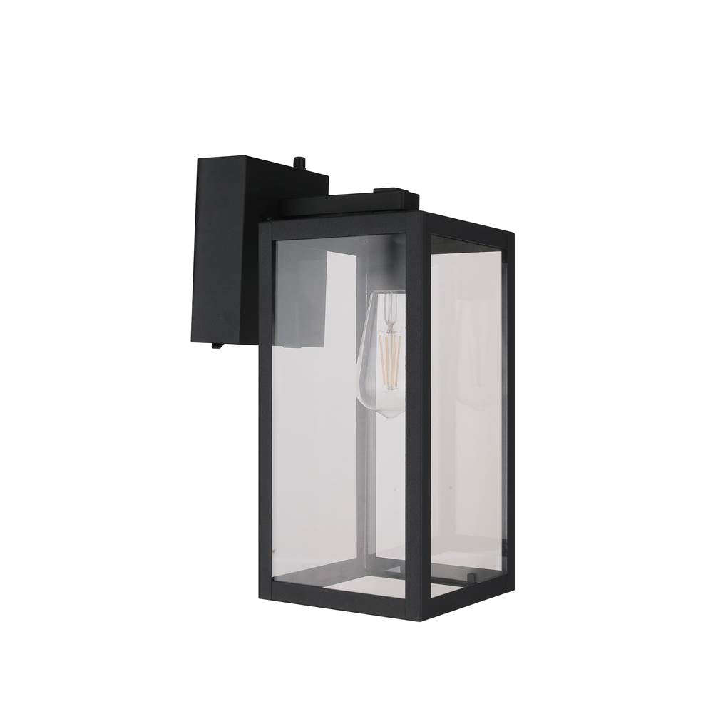 Craftmade ZA7114-TB-PCO Textured Black Harris 1 Light 15.63'' Outdoor Lantern In Textured Black With Photocell, Dusk-to-dawn, And Gfci Image 7