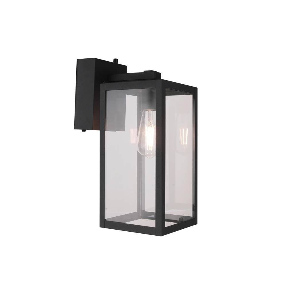 Craftmade ZA7114-TB-PCO Textured Black Harris 1 Light 15.63'' Outdoor Lantern In Textured Black With Photocell, Dusk-to-dawn, And Gfci Image 6