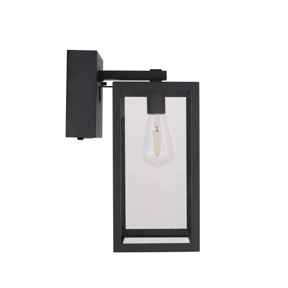 Craftmade ZA7114-TB-PCO Textured Black Harris 1 Light 15.63'' Outdoor Lantern In Textured Black With Photocell, Dusk-to-dawn, And Gfci Image 5