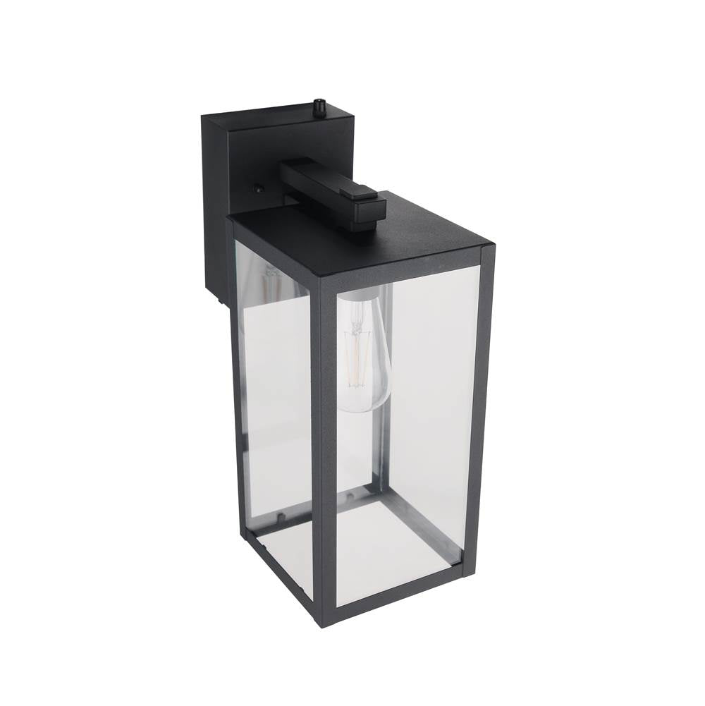 Craftmade ZA7114-TB-PCO Textured Black Harris 1 Light 15.63'' Outdoor Lantern In Textured Black With Photocell, Dusk-to-dawn, And Gfci Image 3