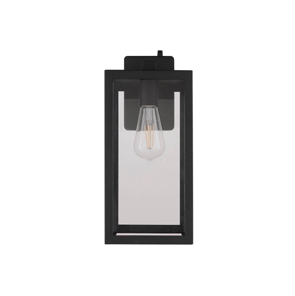 Craftmade ZA7114-TB-PC Textured Black Harris 1 Light 15.63'' Outdoor Lantern In Textured Black With Photocell And Dusk-to-dawn Image 9