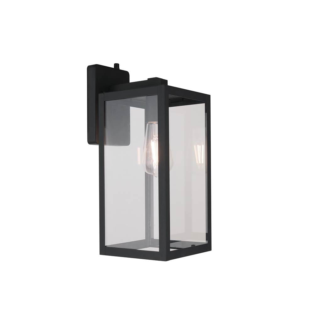 Craftmade ZA7114-TB-PC Textured Black Harris 1 Light 15.63'' Outdoor Lantern In Textured Black With Photocell And Dusk-to-dawn Image 6