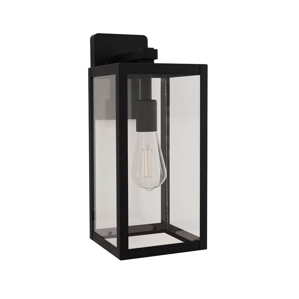 Craftmade Harris 1 Light 15.63'' Outdoor Lantern In Textured Black