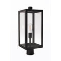 Craftmade Harris 1 Light Outdoor Post Mount In Textured Black
