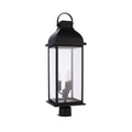 Craftmade Bent Tree Bent Tree 3 Light Outdoor Post Mount In Midnight