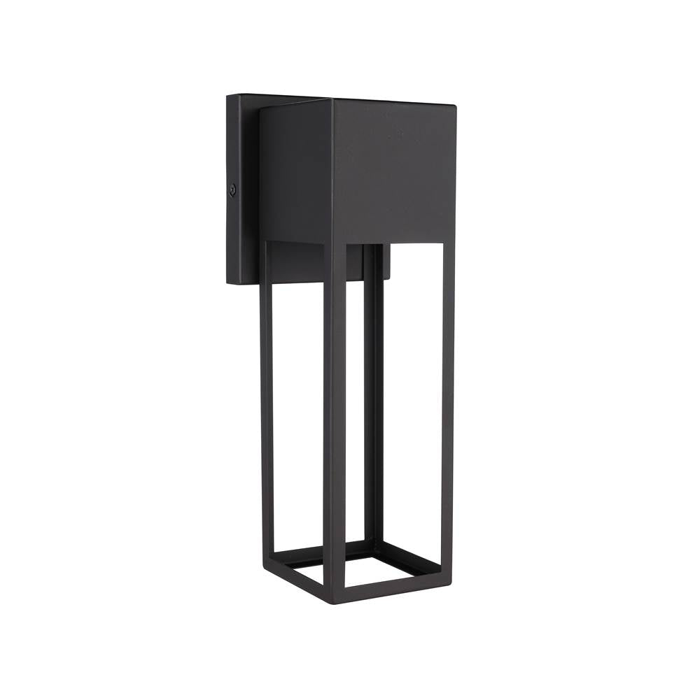 Craftmade ZA7504-MN-LED Midnight Notable 1 Light Outdoor 12'' Led Wall Lantern In Midnight Image 1