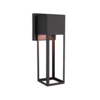 Craftmade Notable 1 Light Outdoor 12'' Led Wall Lantern In Midnight