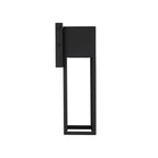 Craftmade ZA7504-MN-LED Midnight Notable 1 Light Outdoor 12'' Led Wall Lantern In Midnight Image 7