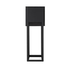 Craftmade ZA7504-MN-LED Midnight Notable 1 Light Outdoor 12'' Led Wall Lantern In Midnight Image 6