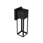 Craftmade ZA7504-MN-LED Midnight Notable 1 Light Outdoor 12'' Led Wall Lantern In Midnight Image 2