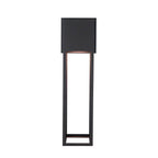 Craftmade ZA7514-MN-LED Midnight Notable 1 Light Outdoor 16'' Led Wall Lantern In Midnight Image 5
