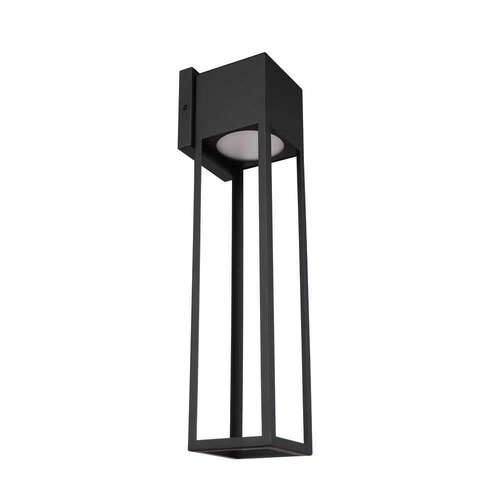 Craftmade ZA7524-MN-LED Midnight Notable 1 Light Outdoor 20'' Led Wall Lantern In Midnight Image 4
