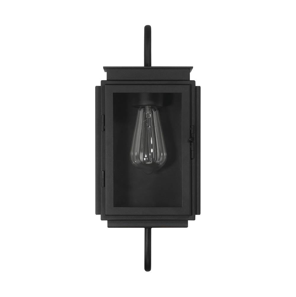 Craftmade ZA7704-TB Textured Black Irving 1 Light Outdoor Wall Latern In Textured Black Image 1