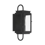 Craftmade ZA7704-TB Textured Black Irving 1 Light Outdoor Wall Latern In Textured Black Image 3