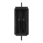 Craftmade ZA7720-TB Textured Black Irving 3 Light Outdoor Wall Lantern In Textured Black Image 1