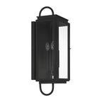 Craftmade ZA7720-TB Textured Black Irving 3 Light Outdoor Wall Lantern In Textured Black Image 4