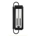 Craftmade ZA7730-TB Textured Black Irving 4 Light Outdoor Wall Lantern In Textured Black Image 2